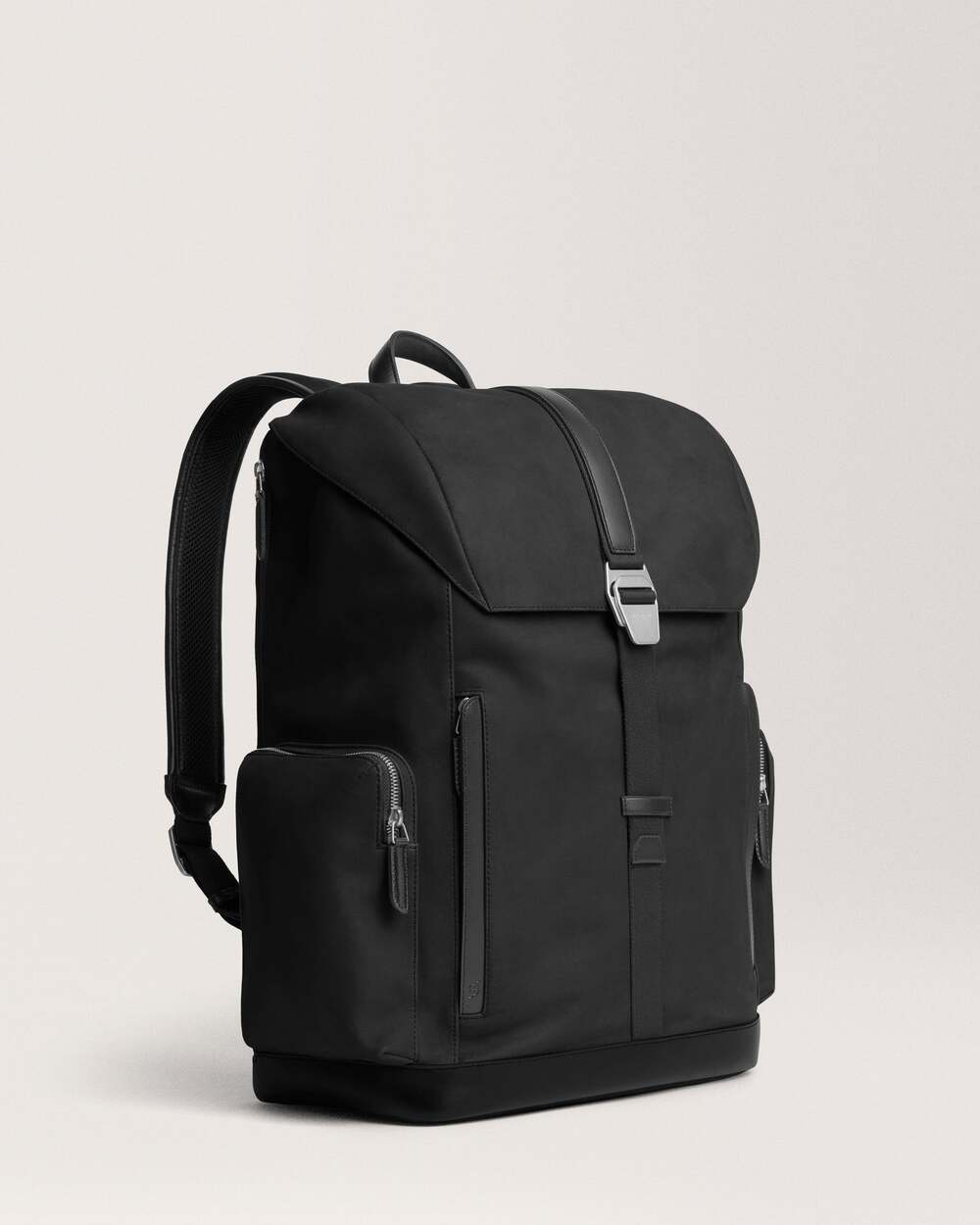 Carl Friedrik Traverse Backpack 27L Black Nubuck NEW Authentic